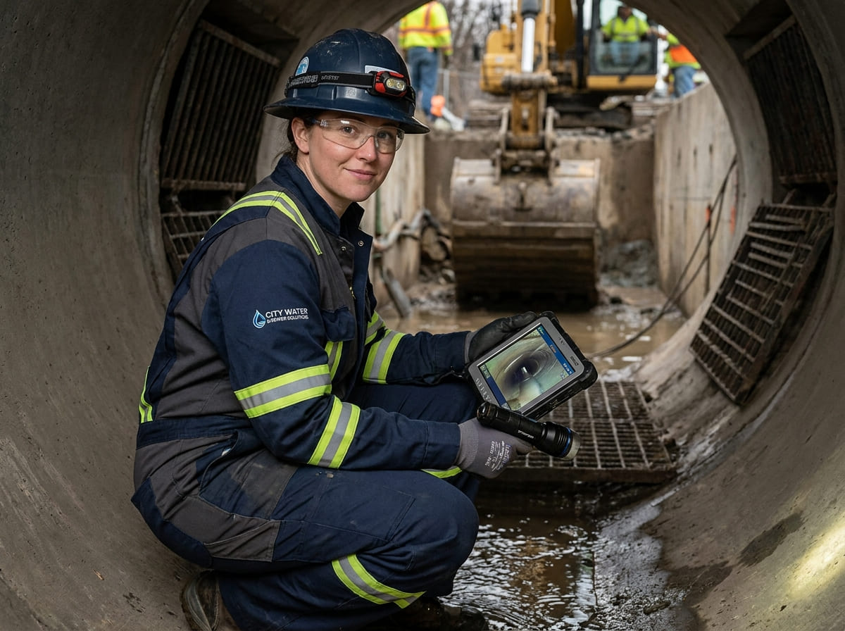 Sewer Line Inspection & Replacement in Jefferson